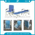 AG-AC004 Hospital ward room sleep accompany foldable multifunctional chairs